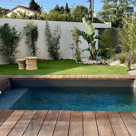 House With Lagoon View Terrace For 7 Guests 4 Star Rated Villa Sète